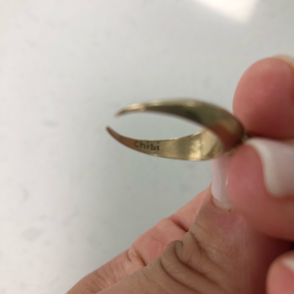 Brass Rabbit ring OSFA - Picture 6 of 6
